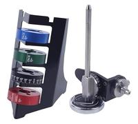 Afilador de máquina de grabado de precisión con anillos angulares y soporte, fijador de joyas para bancos de trabajo, ideal para manualidades y reparaciones