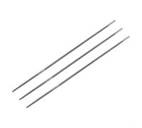 Afilador de motosierra de 35 mm de metal, paquete de 3/6 limas de precisión para cadenas Oregon, kit de herramientas de mantenimiento de jardín al aire libre (3 piezas)