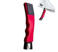 Afilador De Patinaje Sobre Hielo - Afilador De Patines De Hielo De Hockey De 5,31 Pulgadas, Herramienta De Cuidado Manual | Afiladors De Cuchillas De Hielos De Nailon En Color Rojo Para Un Pulido