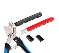 Afilador de Podadoras Multiusos Portátil de Mano con Filo Rápido | Afilador de Cuchillas y Tijeras para Hoz, Podadora, Hacha, Tijeras, Cocina, Garaje, Camping