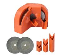 Afilador de taladro para amoladora - de afilado para herramientas eléctricas multiusos, diseño compacto portátil, soporte de amolado abrasivo para cargas pesadas, estructura de pre