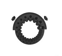 Afilador de taladro portátil de 213 mm para amoladora angular 125 Accesorio esencial de molienda (negro)