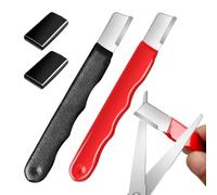 Afilador de Tijeras de Poda Multiusos Portátil de Mano con Filo Rápido | Afilador de Bolsillo para Tijeras de Podar para Hoz, Podadora, Hacha, Tijeras, Cocina, Garaje, Camping