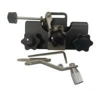 Afilador manual de cadena de motosierra con operación paso a paso para una restauración rápida del afilado de la cadena de sierra (negro)