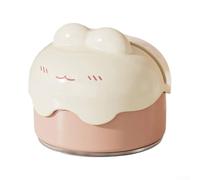 Afilador manual de tijera equipado con una fuerte base de succión para una colocación segura en aplicaciones de afilado de tijeras de cocina o taller (rosado)