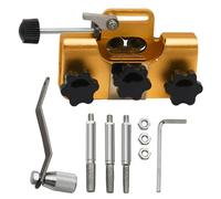 Afilador Motosierras Eléctricas Mano Abrazadera Cadena Aleación Aluminio Y Máquina Molienda Agujeros Aguja Motosierras Portátil