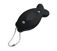 Afilador portátil de hoja de patinaje artístico con grano dual 80 para formación inicial de bordes y 100 para uniformidad de borde final (negro)