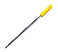 Afilador redondo de acero para cadena de motosierra doméstica, gasolinas eléctricas, herramienta de molienda con mango de 4 mm/4,8 mm/5,5 mm