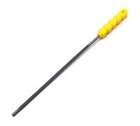 Afilador redondo de acero para cadena de motosierra, gasolinas eléctricas, herramienta de molienda con mango de 4 mm, 4,8 mm, 5,5 mm, juego de limas de motosierra