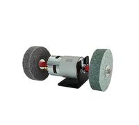 Afiladora de cantos muelas abrasivas, esmeril eléctrico, amoladora banco Banogni, pulidora, bricolaje, joyería jade, dental, herramientas lijado Para uso de bricolaje(Set 1)