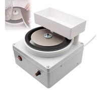 Afiladora eléctrica portátil refrigerada por agua, amoladora plana eléctrica con rueda de diamante de 125mm y grano 600, afiladora multifuncional de 0 a 4000rpm con depósito de agua desmontable