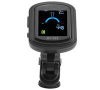 Afinador de Clip para Guitarra AT105 - Batería Recargable de 10 MAh, 2 Temperamentos Iguales, para Guitarra, Violín, U y bajo - Carga USB, Afinación Precisa, Fácil de Usar