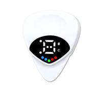 Afinador de guitarra 2 en 1, sintonizador electrónico digital 2025, afinador de pantalla, 12 temperamentos iguales para afinador en tiempo real,