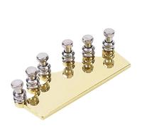 Afinador de guitarra clásica, clavijas de afinación de guitarra, máquina de afinación de cuerdas de guitarra, accesorios de guitarra de Metal for 39 pulgadas(Gold)