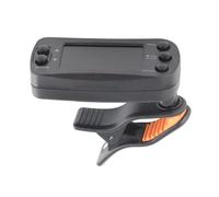 Afinador de guitarra con clip, 2 en 1, portátil, con clip, afinador digital LCD, metrónomo, profesional, multiinstrumento, afinador con clip para guitarra, bajo, ukelele, violín,