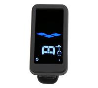 Afinador de Guitarra con Clip, Afinador de Guitarra, Afinador de Tambor Recargable Universal, Pantalla LCD, Afinación Electrónica Digital para Guitarra, bajo, Ukelele, Violín