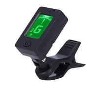 Afinador de guitarra con clip, dispositivo de afinación de ukelele, sintonizador digital de guitarra con pantalla LED, afinador cromático portát preciso para bajo, ukelele, violín e instrumentos de