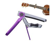 Afinador de guitarra con clip, herramienta de cejilla de cuerda plegable, control preciso de tono para tocar fácilmente, sistema de detección de alta sensibilidad, accesorio de instrumento musical