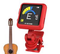 Afinador de guitarra recargable Accesorio antiarañazos para instrumentos | afinador de guitarra cromática ideal para principiantes músicos conciertos práctica diaria y repetición en