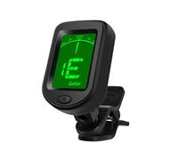 Afinador de guitarra T-02, sintonizador Digital cromático con Clip, sintonizador LCD de frecuencia A4 de 440Hz for accesorio de guitarra acústica, ukelele y violín