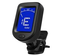 Afinador de guitarra - Ukelele Tuner | Acoustic Guitar Tuner Clip-, Twelve Equal Tempered Multi-Function Electronic Tuner, Easy To Fit Ukelele Bass Violin Tuner, Compact & Portable Design