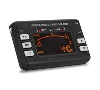 Afinador De Instrumentos, Afinador De Metrónomo Guitarra Eléctrica LCD Violín 3 Modos De Pastilla Accesorios De Afinación De Instrumentos Para Saxofón, Flauta, Clarinete(MT-40W)