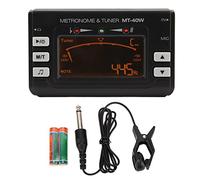 Afinador de metrónomo Sintonizador de metrónomo digital Generador de tonos Sintonizador Metrónomo combinado para guitarra saxofón