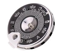 Pitch Pipe sintonizador un preciso 13 Nota C-C escala cromática de la Master "que de mi melodía de" Le ofrece resistente cromado chapado en tubos con selector de nota que te de un clave corredera a ser un mejor cantante