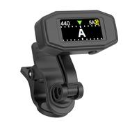 Afinador digital de clip recargable, herramienta de afinación profesional para guitarra, bajo, ukelelele, violín, mandolina, banjo, instrumentos cromáticos