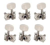 afinador guitarra 6 piezas de botones cuerda abierta for guitarra acústica, 3L y 3R, clavijas afinación metal, accesorios