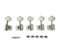 Afinadores de Bajo Cloverleaf para Guitarra Izquierda de 5 Cuerdas, Cabezas de Máquina de Sintonización de Bajo, Clavijas de Sintonización para Bajo American Standard/Highway One Series JB Jazz Bass