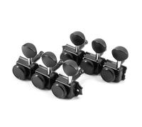 Afinadores de bloqueo de guitarra vintage, afinaciones de guitarra, clavijas de llave, afinadores de cabeza de máquina de guitarra, accesorio de guitarra de 6 L