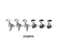 Afinadores de guitarra de metal de 6 piezas para diferentes marcas para un estado de ánimo estable y una estética mejorada Easy Pegs