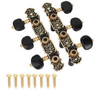 Afinadores de Guitarra, Guitarra Acústica Afinadores 1:18 Teclas de Afinación Clavijas Cabezales de Máquina Reemplazo 3L3R para Guitarra Clásica