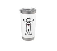 Afirmaciones positivas que se sienten bien citas motivacionales Vaso térmico de acero inoxidable de doble pared