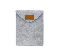 AfitLulu Funda de Fieltro para Portátil de 11/12/13/15 Pulgadas, Ultrafina Funda para Tablet con Varios Compartimentos, Protectora para Ordenadores Portátiles (Gris, 8 Pulgadas)