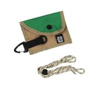 AfitLulu Monedero para el cuello con correa ajustable para el cuello para hombres y mujeres, bolsa antirrobo para almacenamiento de auriculares, bolsa portátil con cremallera y cierre a presión,