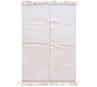 AFK Alfombra bereber sobria tejida a mano lana 161 x 240 cm