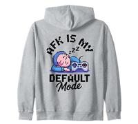 AFK Default Mode Calm Gamer Pixel Design Sudadera con Capucha