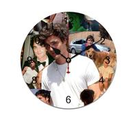 AFLJNYNN Este reloj de pared silencioso cuenta con un diseño minimalista, fabricado con material de PVC duradero, perfecto para la decoración moderna del hogar y las oficinas.