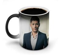 AFLJNYNN Jensen Ackles - Taza de color impresa que reacciona a las bebidas calientes
