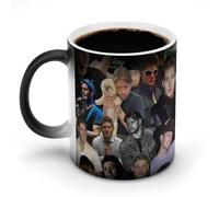 AFLJNYNN Jensen Ackles - Taza reactiva a la temperatura con revelación inteligente