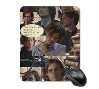 AFLJNYNN Matthew Gray Gubler - Alfombrilla de ratón decorativa para PC, eficiente, ambiente cómodo, ergonómico, simple, estable