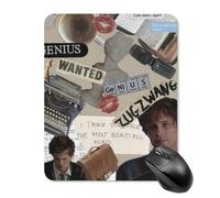 AFLJNYNN Matthew Gray Gubler Tracking - Alfombrilla de mouse decorativa con textura de escritorio para el hogar, ultrafina, soporte profesional