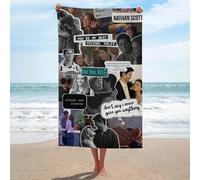 AFLJNYNN Nathan Scott - Toalla de baño y toalla de playa con estampado divertido para niños y adultos