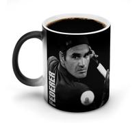 AFLJNYNN Roger Federer - Taza de color impresa que reacciona a las bebidas calientes