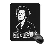 AFLJNYNN Sid Vicious Work - Alfombrilla de mouse de precisión estable y duradera para estudio, escritorio simple