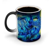 AFLJNYNN Taza de revelación secreta de Van Gogh para momentos de descanso del día de trabajo