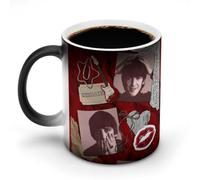 AFLJNYNN Taza de té mágica de The Beatles con diseño personalizado que cambia de calor