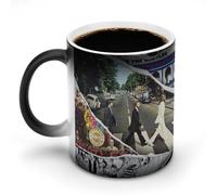 AFLJNYNN Taza de The Beatles con impresión invisible que se vuelve visible con el calor
